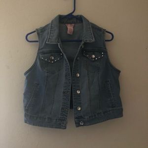 Denim vest